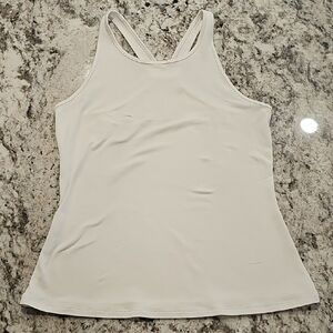 Alo Yoga Chic White Racerback Tank Top Size XS